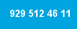 929 512 46 11 929 512 46 11